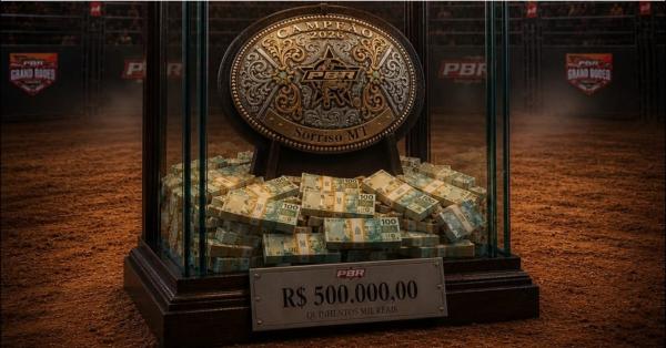 Grand Rodeo PBR estreia em Sorriso com premiação histórica de R$ 500 mil
