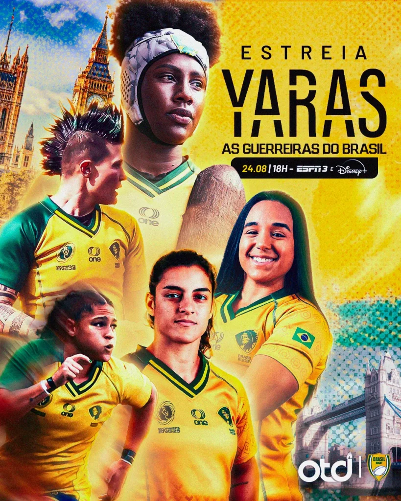 Seleção feminina ganha documentário sobre disputa inédita da Copa do Mundo de Rugby