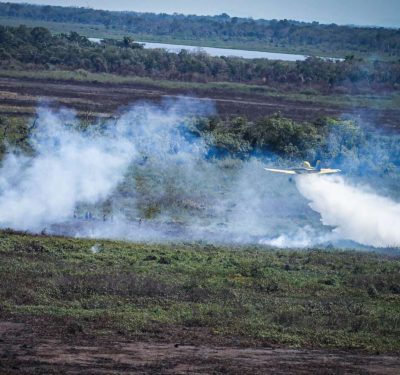 Mato Grosso mobiliza bombeiros para combater 51 incêndios florestais, nesta