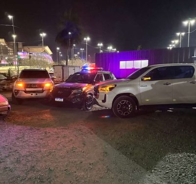 ROTAM recupera quatro caminhonetes roubadas e prende cinco suspeitos em