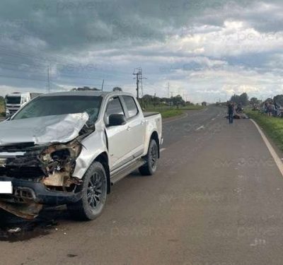 Trabalhador morre em grave acidente na BR-163 em Nova Mutum 