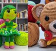 adolescentes de Sinop criam 'amigurumis' terapêuticos para bebês e crianças